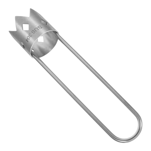 ROMISBABA ステンレス製フルーツコア抜き器 使いやすい桃 リンゴ パイナップル芯抜きキッチンツール 時短 簡単操作で果物と野菜の芯除去に