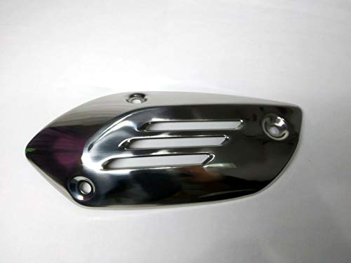 Escape heat shield Vespa Primavera y Sprint cromado original B018955