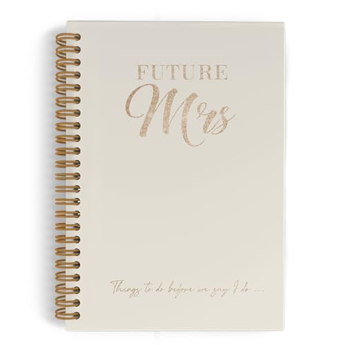 Carnet Future Mrs doré pour graver les précieux souvenirs de votre mariage