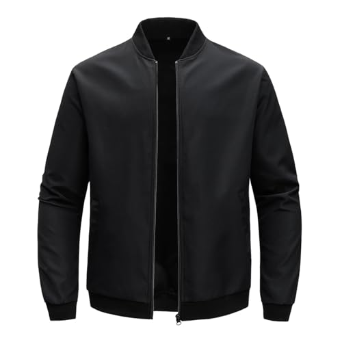 Catálogo de Chaquetas deportivas para Hombre los preferidos por los clientes. 48 Chaqueta Casual de Hombre Tipo Bomber con Cremallera, Ligera y de Estilo Deportivo
