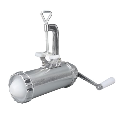 Máquina de cocina horizontal de llenado de carne de aleación de aluminio, máquina de salchichas de carne para cocina y hogar