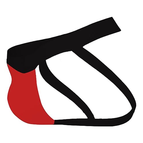 JKFs Mens Microfiber Low Waist Free Size Jockstraps Underwear