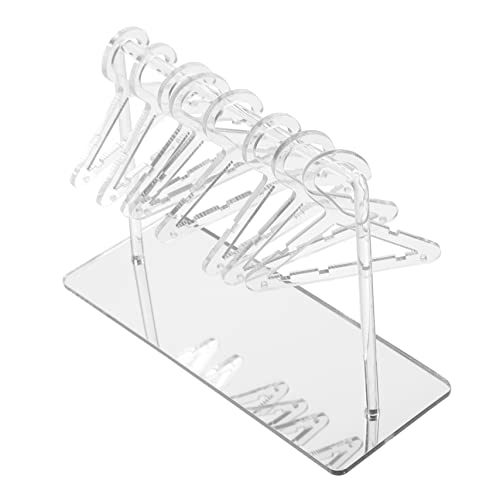 Organisateur bijoux acrylique de bureau porte boucle d'oreille compact