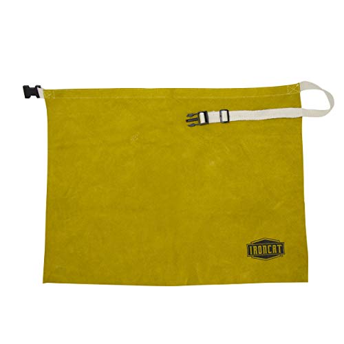 West Chester IRONCAT 7012 Heat Resistant Split Cowhide Leather Welding Waist Apron, 24\" W x 18\" L