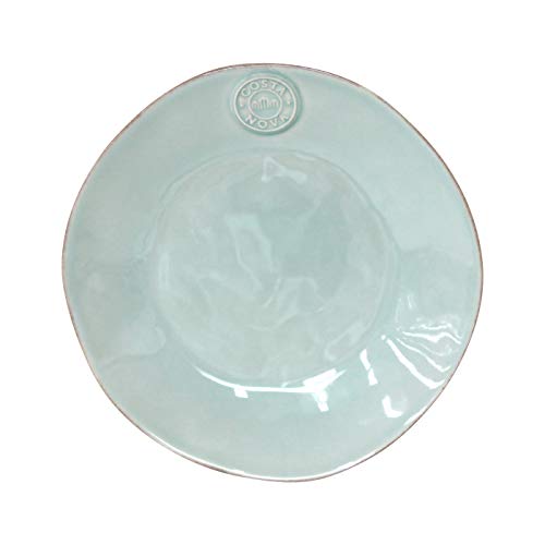 Costa Nova NOP216T Salad Plate, Approx. 8.3 inches (21 cm), Turquoise, Dishwasher Safe, Microwave Safe