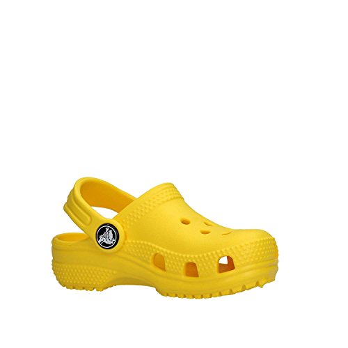 Image of crocs Unisex-Child Lemon Clogs-7 Kids UK (C7) (204536-7C1)