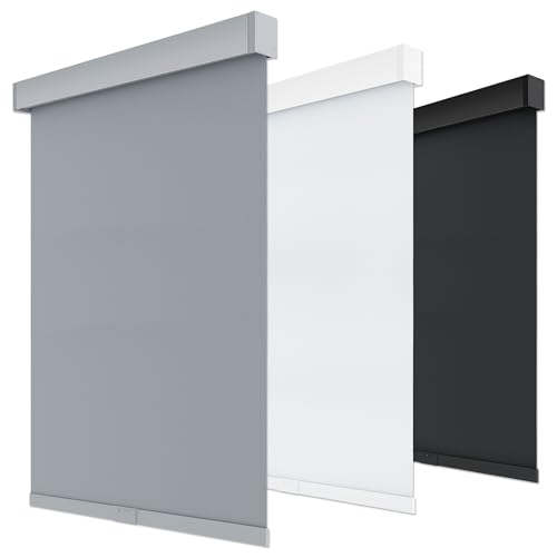 Cordless Roller Shades VELAFORM (49" W x72 H, Grey), Free-Stop, by VELAFORM - Used condition - US$27.26