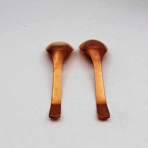Pure Copper Spoon, Dining Ware, Copper Tableware, Soup Spoon, Rice Spoon, Serving Spoon, Copper Cutlery Set (Type 8)