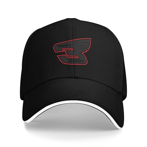 Dale Earnhardt Sr #3 Baseball Cap Adjustable Size for Running Workouts and Outdoor Activities Black