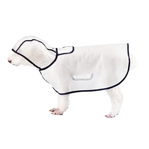 Lazyspace Manteau de pluie transparent pour chien, imperméable pour chiot, vêtement de pluie léger pour chiens de petite et moyenne taille