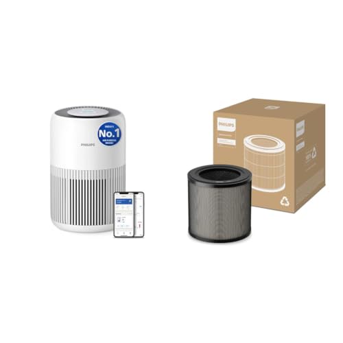 Image of Philips AC0950 Smart Wifi Air Purifier,Philips FY0910 /30 Genuine HEPA + Active Carbon Replacement Filter