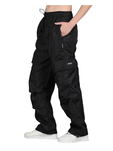 Image of Parachute Pants for Women - Water-Resistant Cargo Pants for Women | Stylish Activewear for Travel, Office, Gym, Trekking & Everyday Comfort | Korean Pants for Woman