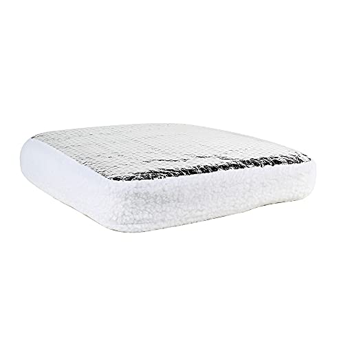 Camco Camper / RV Vent Insulator and Skylight Cover - Features 3 Layers to Reduce Heat Transfer & Increase A/C Efficiency - Fits Standard 14” Travel Trailer / RV Roof Vents (45192)