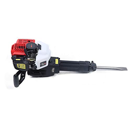 2-Takt 52cc 1900W Abbruchhammer Meißelhammer Stemmhammer Meisselhammer Schlaghammer Einzylinder +2 Bohrer – Bild 7