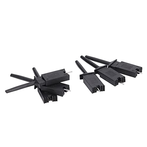 Image of 10Pcs Mini Grabber,Test Hook Clips SMD IC Mini Jumper Probe Test Hook Grabber Clips, for Logic Analyzer Electronic Experiment Multimeter