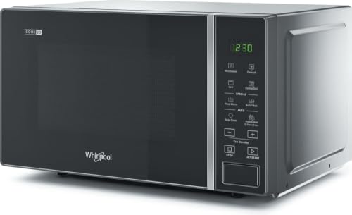 Whirlpool Microondas con Grill MWP203SB 20L 700W, Libre Instalación...