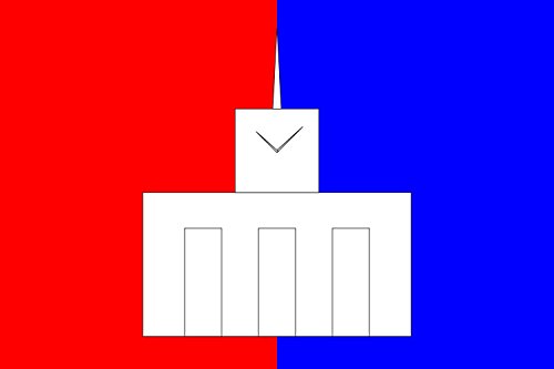 Drapeau Finlyandsky okrug 2016 grand pavillon historique de district