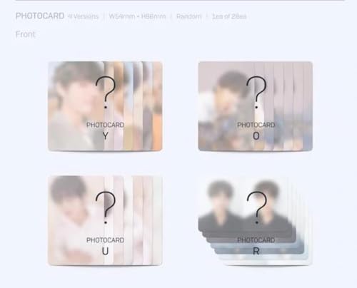 Álbum fotográfico BTS [LOVE YOURSELF 轉‘Tear’], 3.a edición (Versión R), color azul miniatura 6