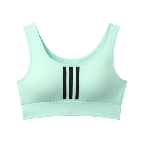 adidas ハーフトップ吸汗速乾 シームレス スポーツブラ AP7155レディース