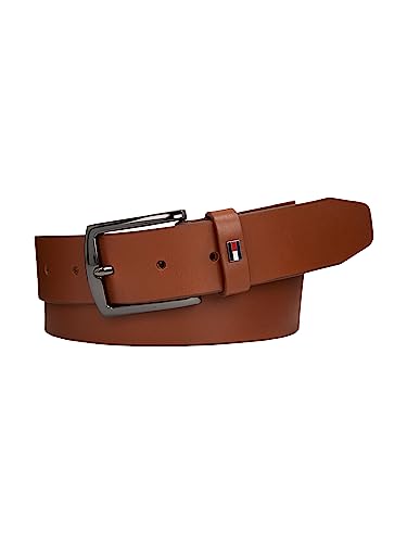 Tommy Hilfiger Herren Gürtel Denton 3,5 cm Ext Ledergürtel, Braun...