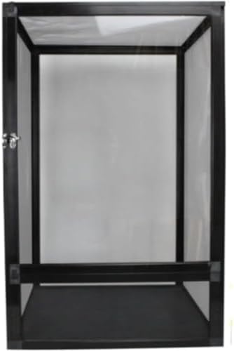 Ambety 爬虫類 カメレオンケージ 飼育箱 両生類 生き物 無脊椎動物 観察所 合金 カブトムシ カエル コオロギ カメ 生息地 通気性の良い ライブケージ ケージ クリーピングアート 国境を越えたペット 飼育箱 カメレオン トカゲ ヘビ アルミニウム