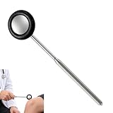 Marteau à réflexes professionnel en acier inoxydable chromé, 22 cm, Outil ergonomique lége...