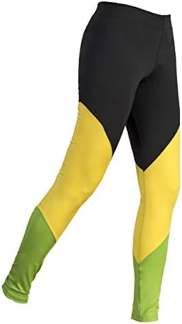 Jamaican Reggae Flag Girl’s Youth Leggings Pants Active Sport Casual Comfort Elasticated Fit Ankle-Length