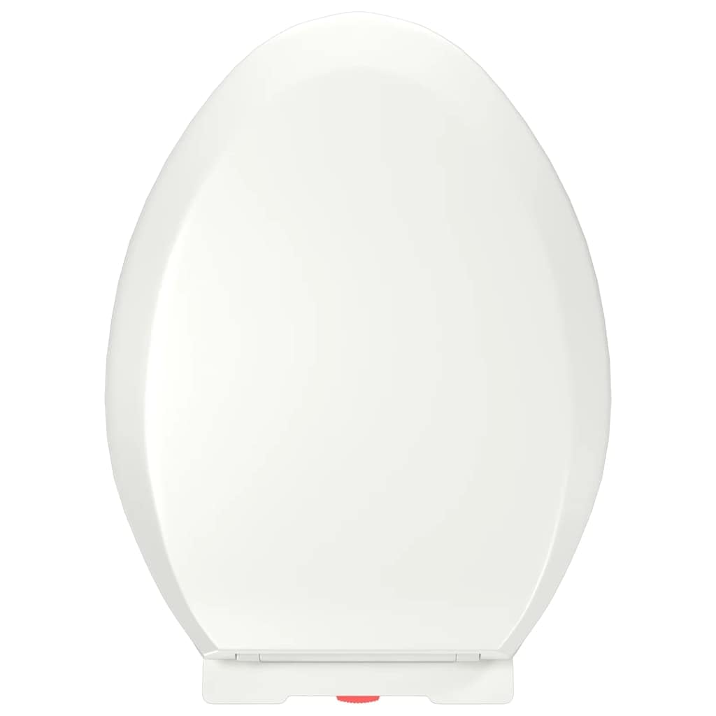 Deska sedesowa wolnoopadająca, konstrukcja Quick-Release, biała, do WC, Softclose, zdejmowana, trwała, uniwersalna, stabilna, łatwa w utrzymaniu, nadaje się do łazienki