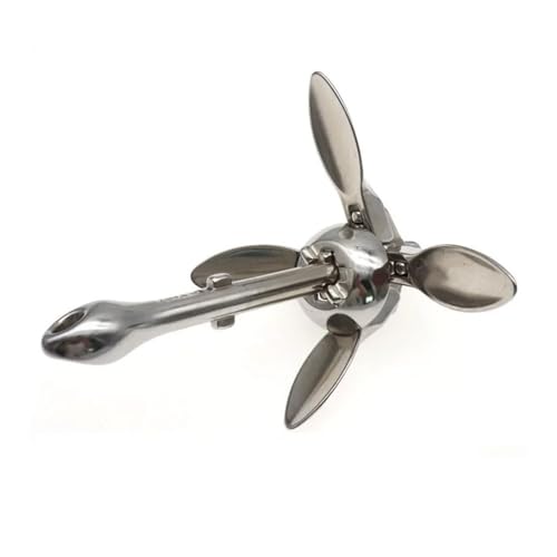 Ancre de Parapluie en Acier Inoxydable 2.5kg, l'Excellence Marine pour Voilier