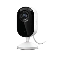 Arlo Essential Indoor Security Camera 2K (3rd Gen - 2025 Release) - Wired Plug-in Power, Baby Safety, Motion & Audio Detection, 1-Month Trial of Secure Plan, Automated Privacy Shield, 1 Cam, White