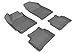 3D MAXpider Custom Fit Kagu Floor Mat (Gray) for 2007-2012 Nissan Altima - 1ST Row 2ND Row