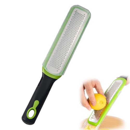 おろし器 スティック型 グレーター コンパクト プロ仕様 防錆性と耐久性 ステンレス ゼスターグレーター チーズ しょうが レモン にんにく 大根 ベジクラ グリーン