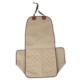 WEKAMOS Copertina per Sedile Auto Cani con Cinghie Regolabili Resistente e Protezione Antipiega per Animali Domestici Facile da Installare e Lavare Adatta alla Maggior Parte dei Veicoli