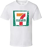 7 Eleven Convenience Store Vintage Logo T Shirt White Size XXXL