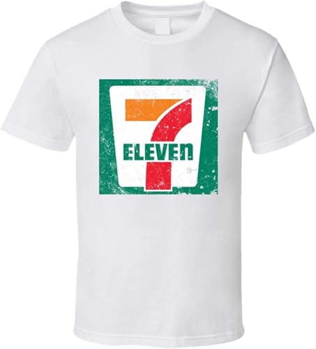 7 Eleven Convenience Store Vintage Logo T Shirt White
