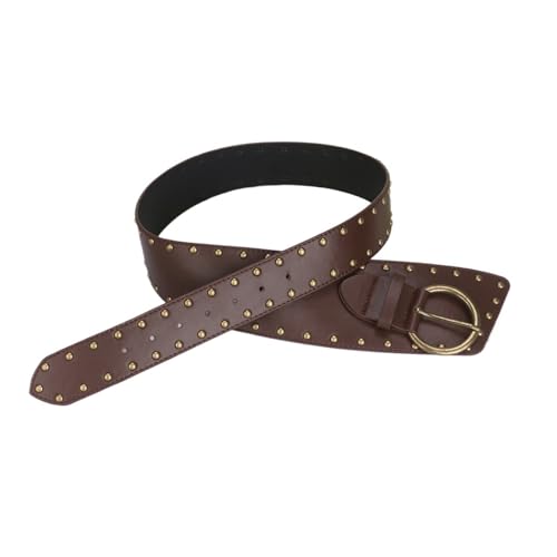 Womens Belt Ladies' Rivet Pin Buckle Bronze Stud Buckle External Belts For Women Girdle Decorate Waist Corset Pung