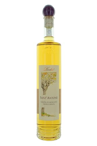 Grappa Berta di Moscato invecchiata "Sant'Antone" 0,70 lt.