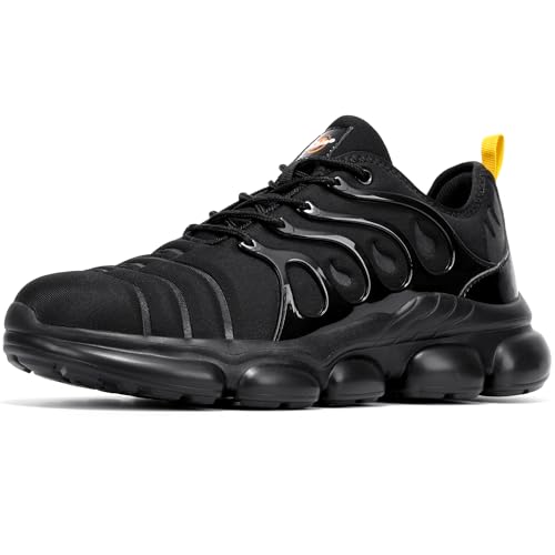 kxsafe Arbeitsschuhe Herren Damen Leicht Sicherheitsschuhe Herren Atmungsaktiv Arbeitsschuhe rutschfest Sicherheitsschuhe Damen Bequem Schutzschuhe Stahlkappenschuhe