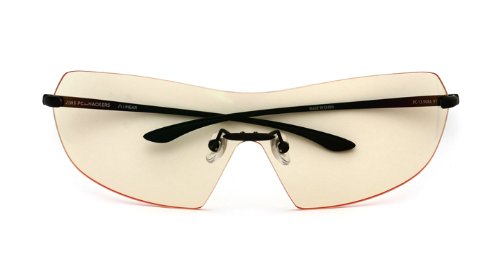 Jins Pc For Hackers Linear Computer Eyewear Matte Black Light Brown Lenses Cuts Blue Light By 50 Buy Online