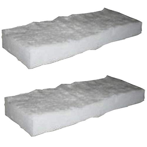 Cheminées Allemande Éponge en céramique pour Les Chambres de Combustion de Bio-éthanol/Dimensions 300x100x13mm Cover