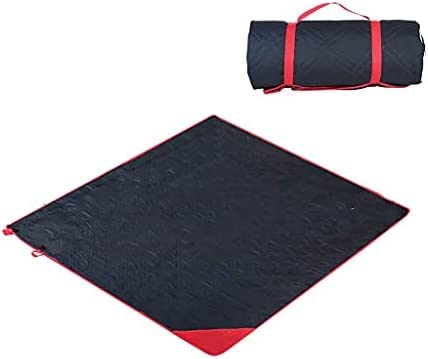 Manta de picnic impermeable grande plegable para camping, a prueba de arena, alfombra para exteriores, 200 x 180 cm, para uso familiar
