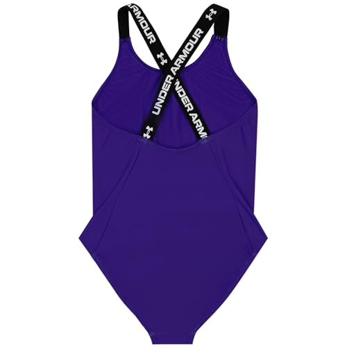 Image of Under Armour Girls' One Piece Swimsuit, UPF 50+ Sun Protection, Quick Drying Bathing Suit