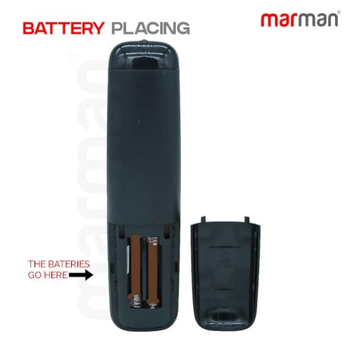 Image of marman Compatible with Hyundai Tv Remote Control Original Suitable for LED Smart TV Model SMTHY32HDB52YW Non Voice Command - Match Exactly with Existing Remote Key by Key for Better Performance