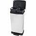 Produktbild CURVER DECO DUO PEDAL BIN Abfalleimer, 23+23L, silber