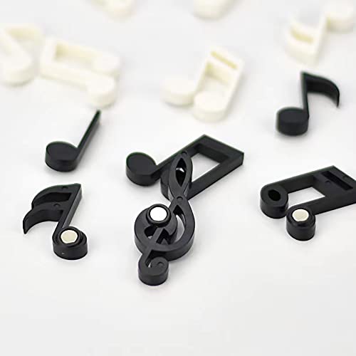 12 imanes decorativos musicales para refrigerador miniatura 2
