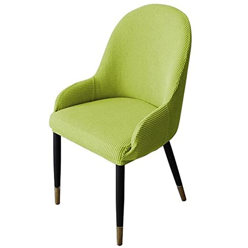 Housse de chaise scandinave avec accoudoir lot de 4 extensibles pour salon et bureau haut de gamme
