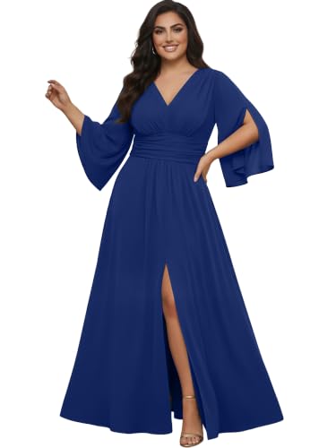 Image of KOH KOH Womens Long Bridesmaid Semi Formal Wedding Guest Maxi Dress Gown