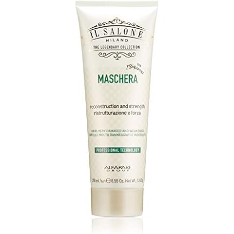 Il Salone Milano Professional Keratin Mask for Very Damaged Hair - Reconstruction, Strengthen and Repair - Premium Quality - 8.55 Oz. / 250ml Cover