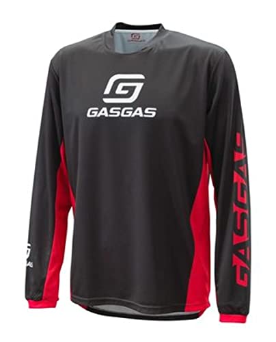 Ktm Gasgas Tech Jersey (Medium) Black/Red #TOP28