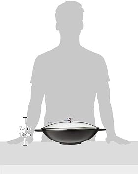 STAUB Cast Iron Wok, 6-quart, Black Matte